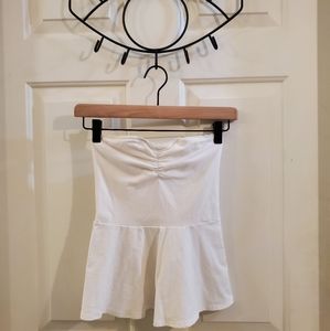 Aerie Girly Tube top, strapless peplum camisole